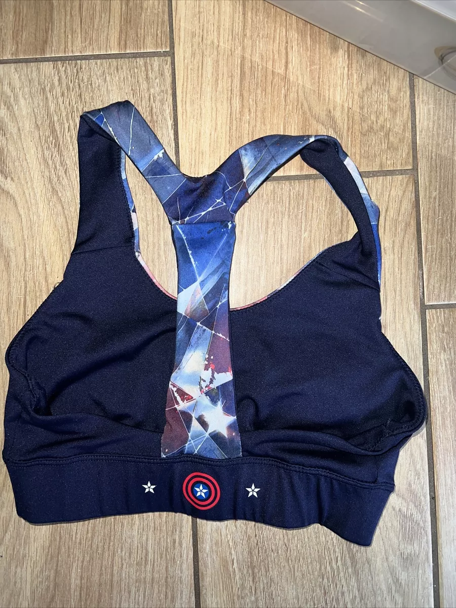 Captain america sports bra 2025