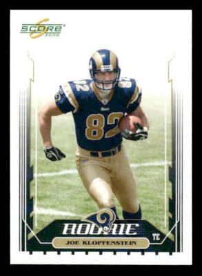 2006 Score #369 Joe Klopfenstein Rookie St. Louis Rams | eBay