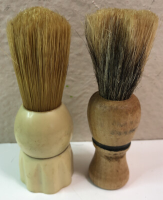 ANTIQUE SHAVING BRUSH ''EVER-READY'' BAKELITE HANDLE