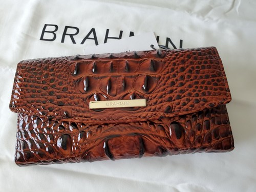 brahmin checkbook holder