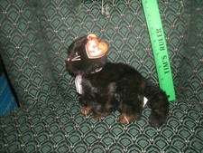 Ty Beanie Baby  HEIRESS Sitting Black Cat  MWMT  RETIRED VHTF DOB:4/20/04