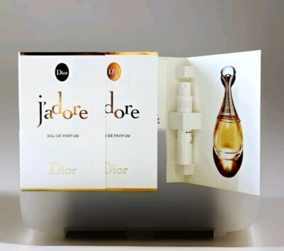 DIOR J'ADORE 3x 1 ml Eau de Parfum EdP Spray Jadore Proben 