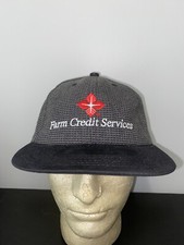 Trucker Hat Baseball Cap Vintage Snapback Farm Credit Services K-Products Lid