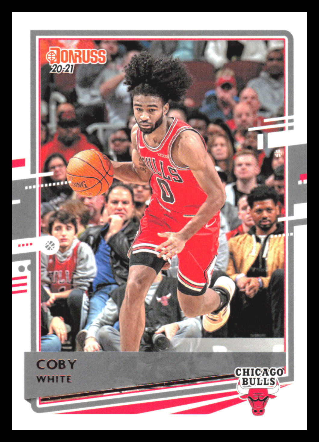 2020-21 Donruss Coby White #148 Chicago Bulls 4C