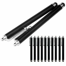 10x Metal Universal Stylus Pen Touch Screen For Tablet Mobile Phone iPad iPod PC