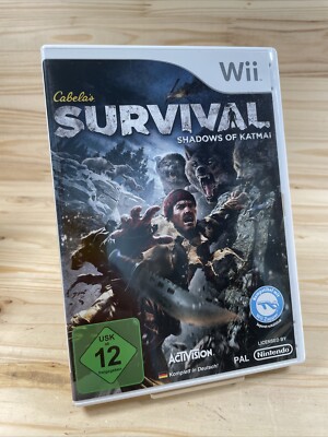 Nintendo Wii Spiel   Cabela's Survival: Shadows of Katmai #B27