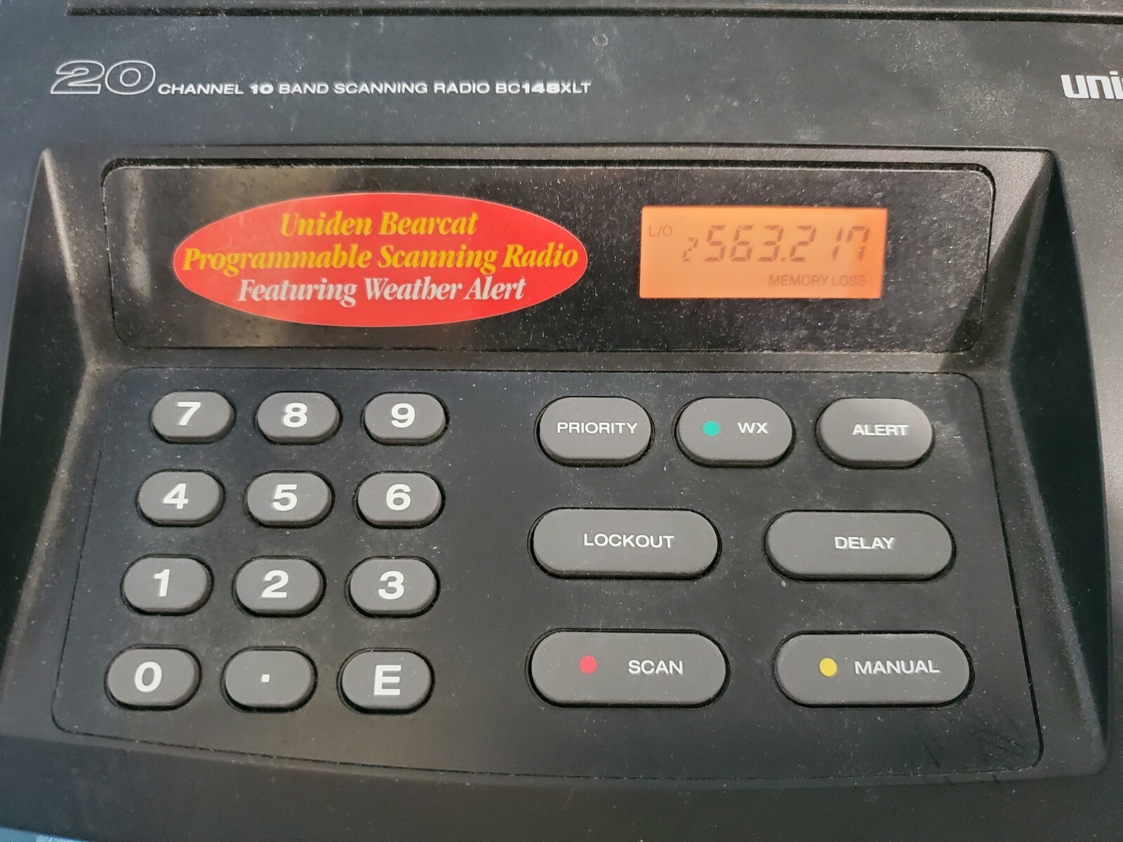 Uniden Bearcat 20 Channel 10 Band Scanner Bc148xlt For Sale Online Ebay