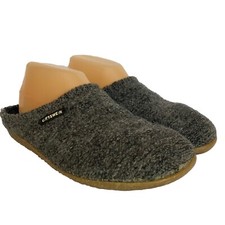 Giesswein Ultra Comfort Wool Slides Slippers Womens 40 9 US Gray House Shoes