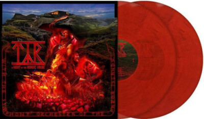 TYR - A Night At The Nordic House - 2LP crimson red marbled Vinyl - NEU NEW