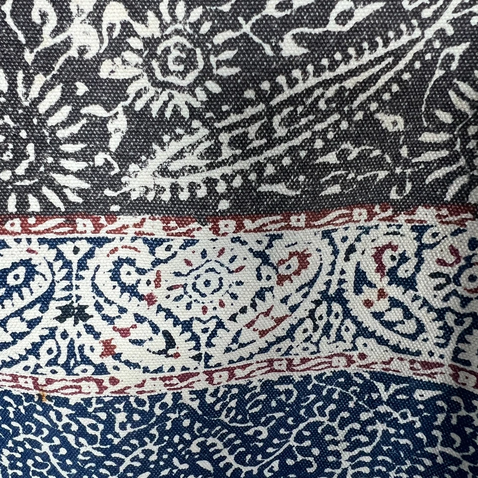 Abercrombie Fitch Y2K Tote Bag Womens Boho Canvas Casual Rustic Carry All Open - Image 3 of 4