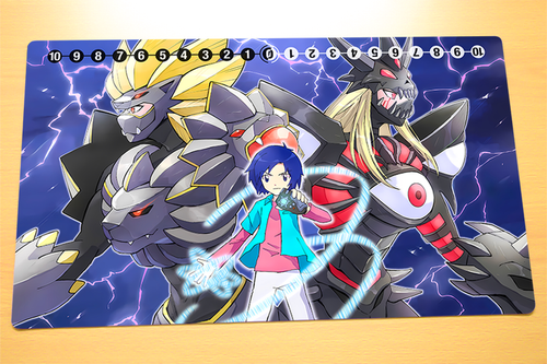 Alfombra de juego DIGIMON TCG/CCG Omegamon Gallantmon MetalSeadramon Sistermon Ciel - Imagen 16 de 18