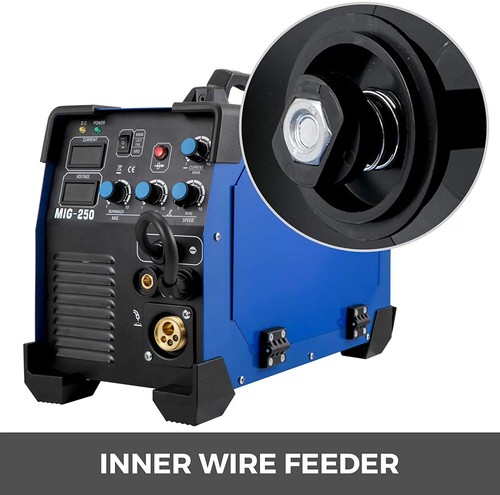 VEVOR Welder 220V Welder MIG MMA TIG 3 In 1 Combo 250 Amp - Picture 6 of 15