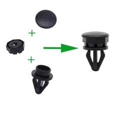 FIT VOLKSWAGEN Part Parcel Shelf Trim Clip Bootlid Fastener Rear Button