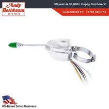 For 1920-1950 Rat Rod Front Rear 12 V Chrome Turn Signal Switch Flasher Kit.