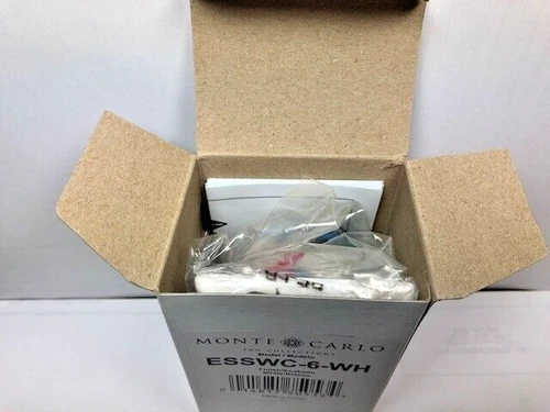 Monte Carlo Fan Company 4 Speed Dimmer Wall Control, White - ESSWC-6-WH - Picture 7 of 13