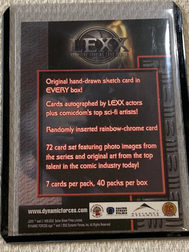 Tarjeta promocional Dynamic Forces Lexx 2002 #NA casi nueva Foto 2 de 2