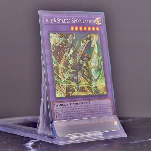 Ace Spades Speculation | Secret Rare | BLTR-EN039 | Near Mint NM | 1st Edition - Picture 2 of 2
