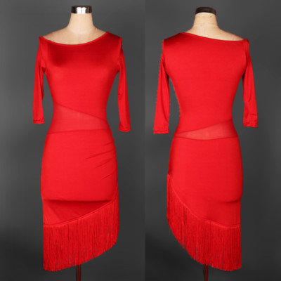 NEU Latino salsa Kleid TanzKleid LatinaKleid Latein Kleid Turnierkleid#F003