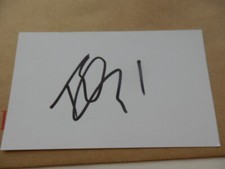THEO  ROBINSON   - ACTIVE / RETIRED PLAYERS - ALL LEAGUES -AUTOGRAPHED CARD