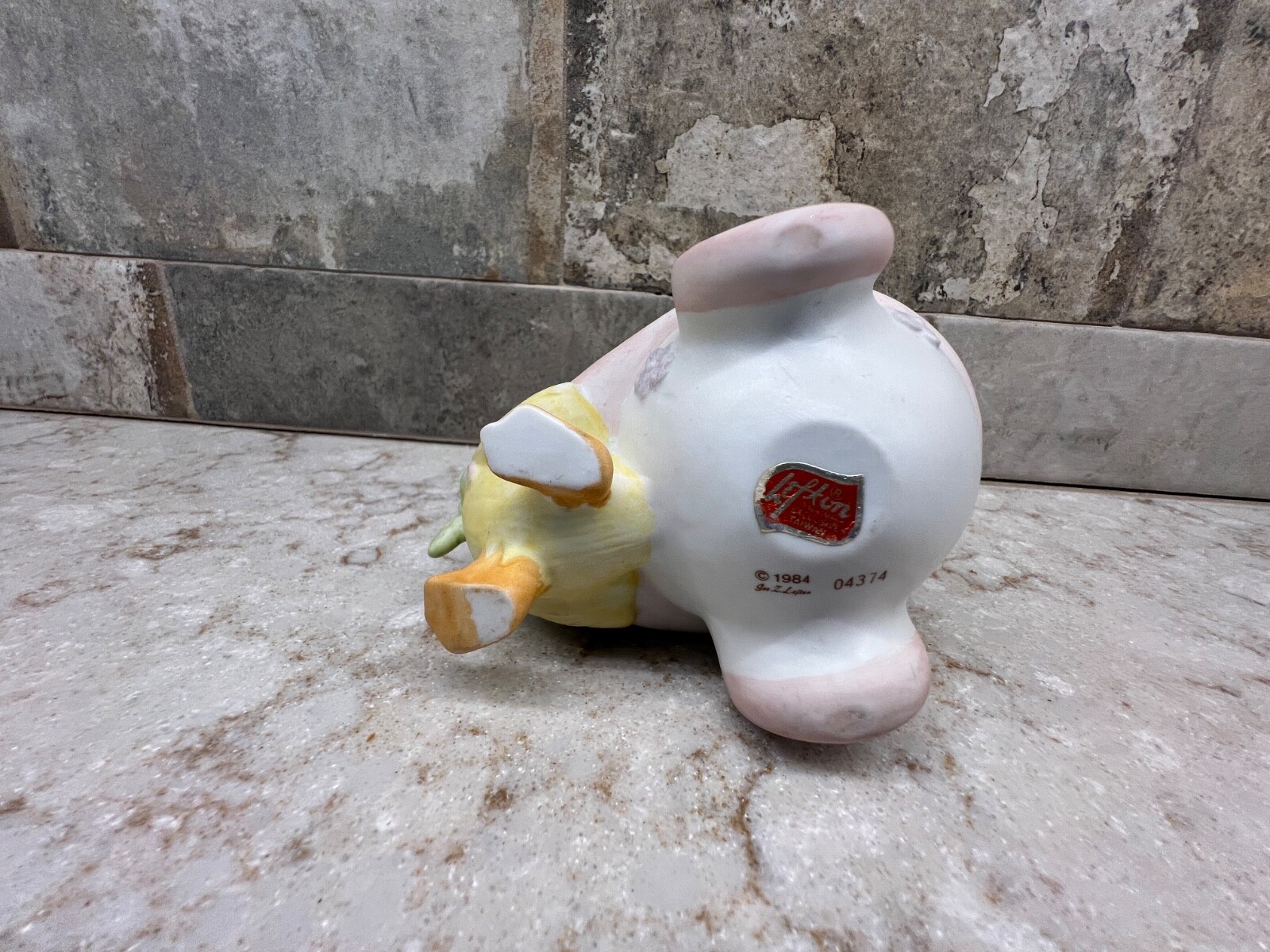 Lefton Chick With Egg Cart Candy/ Nut Holder