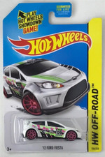 2014 Hot Wheels Treasure Hunt HW Off Road ‘12 Ford Fiesta Limited Edition #106