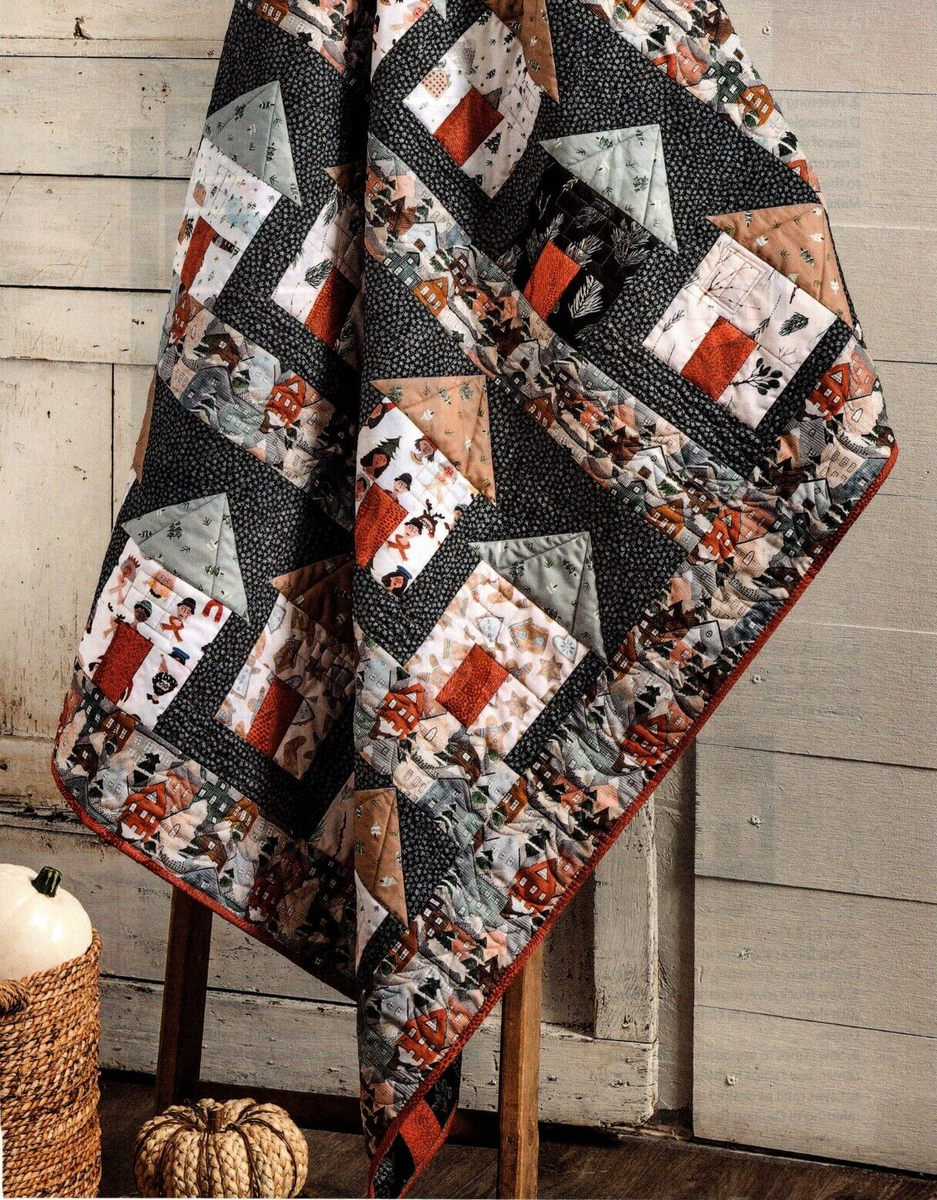 Ski Village Quilt Pattern Pieced PC | eBay
