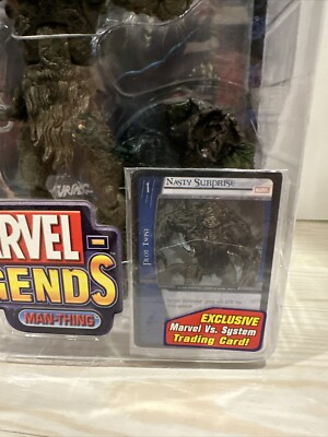 2004 Toy Biz Marvel Legends Series VIII Man-Thing Comic And