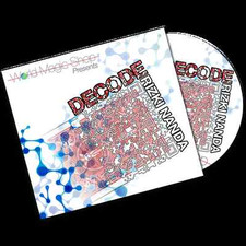 DECODE DVD GIMMICK BY RIZKI NANDA WORLD MAGIC SHOP CARD TRICKS GAFF