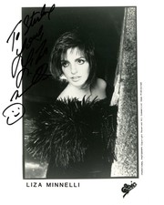 Liza Minnelli Signed Photo