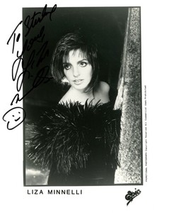 Liza Minnelli Signed | eBay