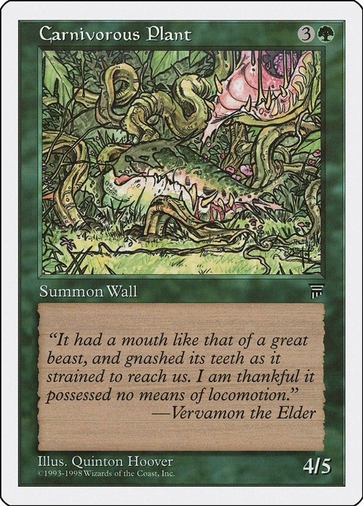 Carnivorous Plant #53 (LP) Anthologies (ATH) MTG