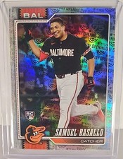 2026 Topps Celebration Series 1 Samuel Basallo Opening Day Logo Royals RC #104