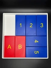 The A and B Puzzle - Modern Recreation of a Classic Sliding Puzzle - Large 3D