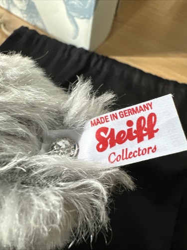 STEIFF 690280 DER KÖNIGLICHE PLATIN HOCHZEITSBÄR GRAU 28 CM MIT ZERTIFIKAT & BOX - Bild 6 von 8
