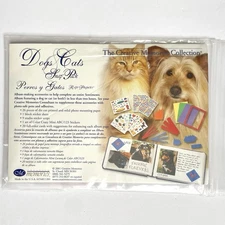 Creative Memories Dogs & Cats Snap Pack Scrapbooking Kit Die-Cuts Stickers New