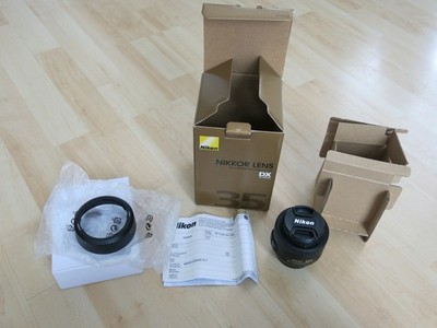 Nikon AF-S DX NIKKOR  35 mm f/1.8G  Objektiv mit OVP