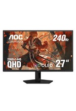 AOC Q27G41XMN2 27" Mini-LED Computer Gaming Monitor 2K QHD 2560x1440 180Hz 0.5ms