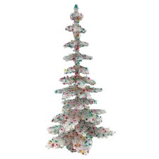 Ino Schaller Confetti Sugarbeads Medium German Christmas Tree 5.75 inch