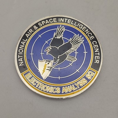 National Air Space Intelligence Center Electronics Analysis Sq Challenge Coin