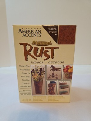 Rust-Oleum American Accents - Natural Rust Paint Kit Farm Barn Decor