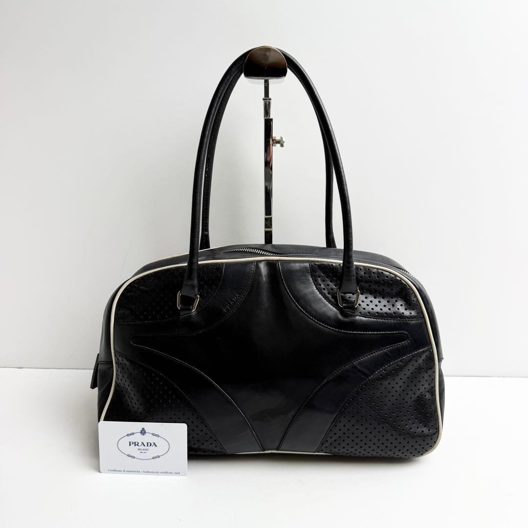 SS2000 PRADA LEATHER HAND BAG