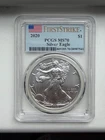 2020 Silver Eagle - First Strike - PCGS MS70
