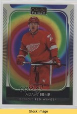 2021-22 O-Pee-Chee Platinum Rainbow Color Wheel Adam Erne #192 READ i9l