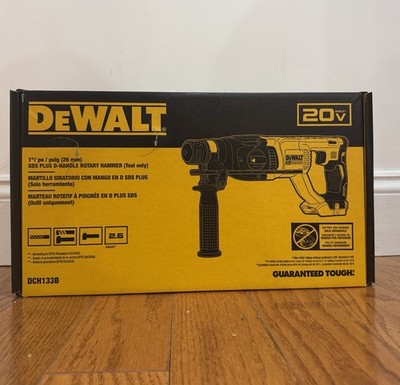 New DeWalt DCH133B 20V MAX XR Brushless 1'' SDS-Plus Rotary Hammer Drill BareTool