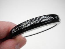 Canon Vintage 58mm Close-Up Lens 240 Genuine Camera Lens Filter Made In Japan