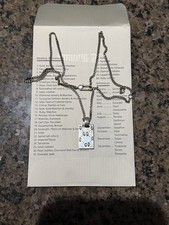 Gucci Sterling Silver Gucci Ghost Tag Pendant...