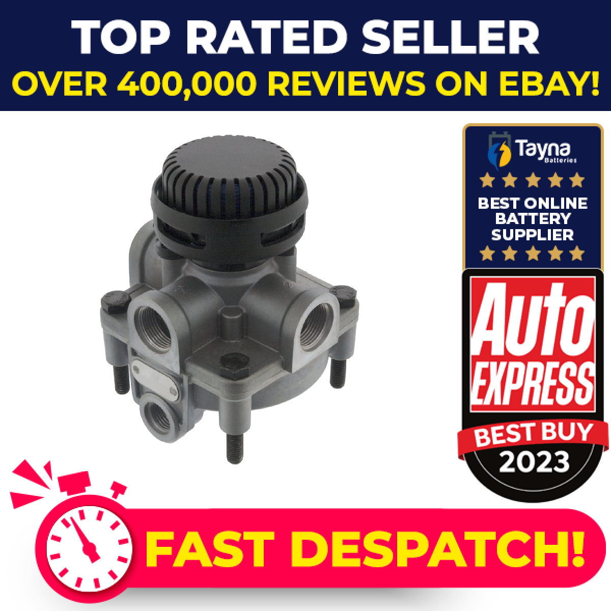 Air System Valve 100053 Febi 1342511 1406865 Genuine Top Quality Guaranteed New