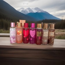 victoria secret body mist spray.SCENTS AVAILABLE ARE THE ONES ON THE PICTURE.