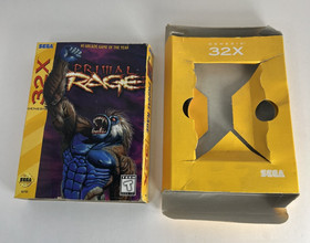 Primal Rage (SEGA Genesis 32X) Authentic BOX ONLY READ 84705 #1 Arcade Game