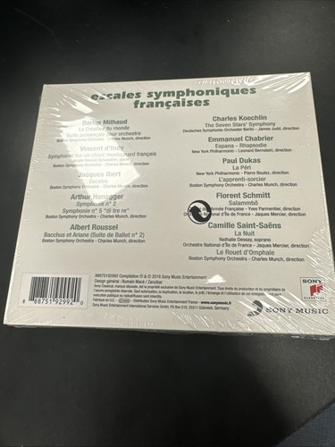 Cd-32.SYMPHONIQUES ESCALES - Un Siecle De Musique Fracaise: Escales - 4 CD - Set - Picture 2 of 2